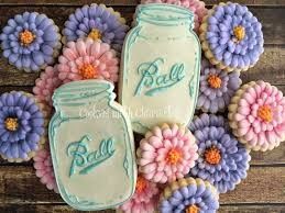 Mason Jar Bridal Shower Sweets 12
