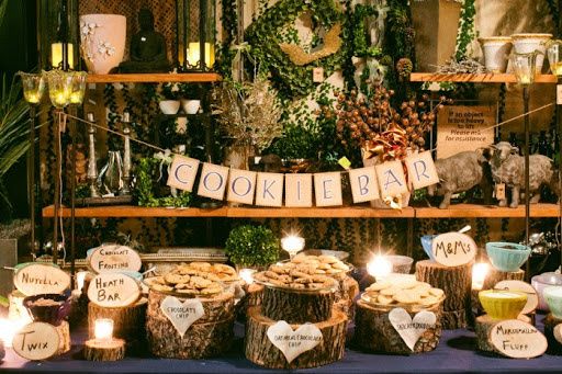 Need Mountain themed wedding decor ideas 15