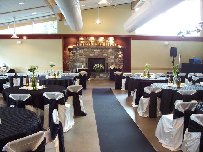 Pictures of decorated venues where you can't hang anything?? 13