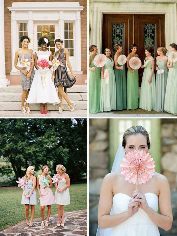 Do your bridesmaids all have flowers? - 1