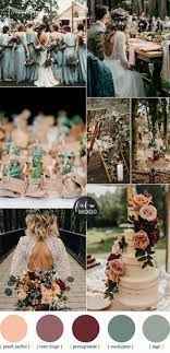 Shades of Green for fall wedding - 2