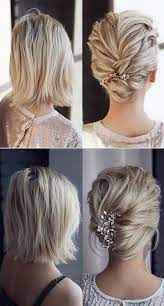 Up styles for short hair for weddings online