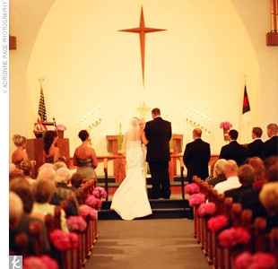 Decor idea's to cover church pews