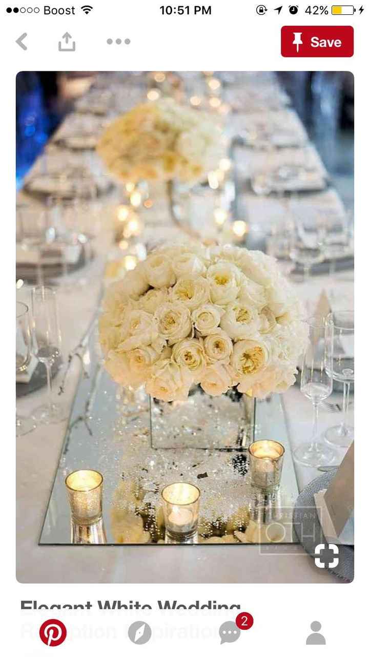 Centerpieces pics below for ideas