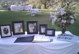 guest book table