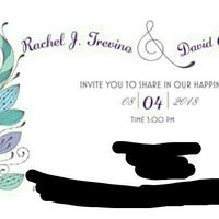 Can i see your wedding invites? - 1