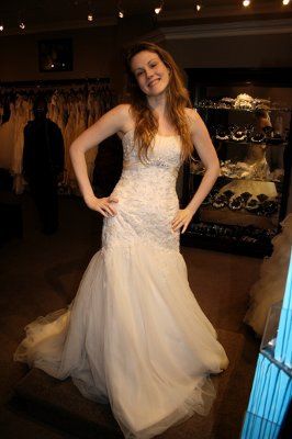 I bought my dress yesterday!!