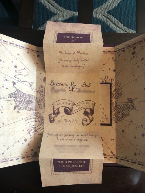 Harry Potter invitations! - 3