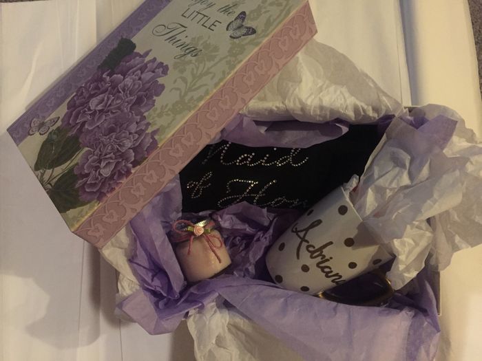Bridesmaid boxes done!