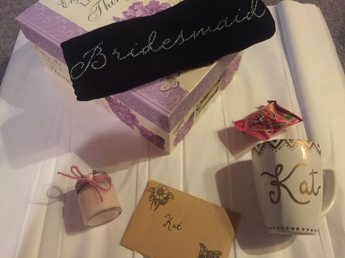 Bridesmaid boxes done!
