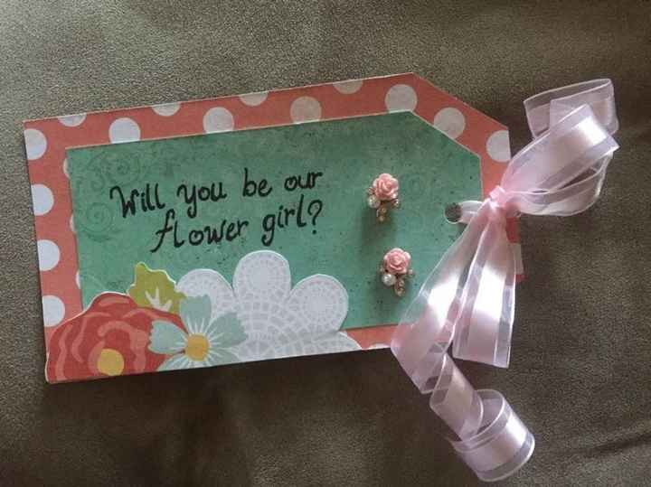 Flowergirl card!