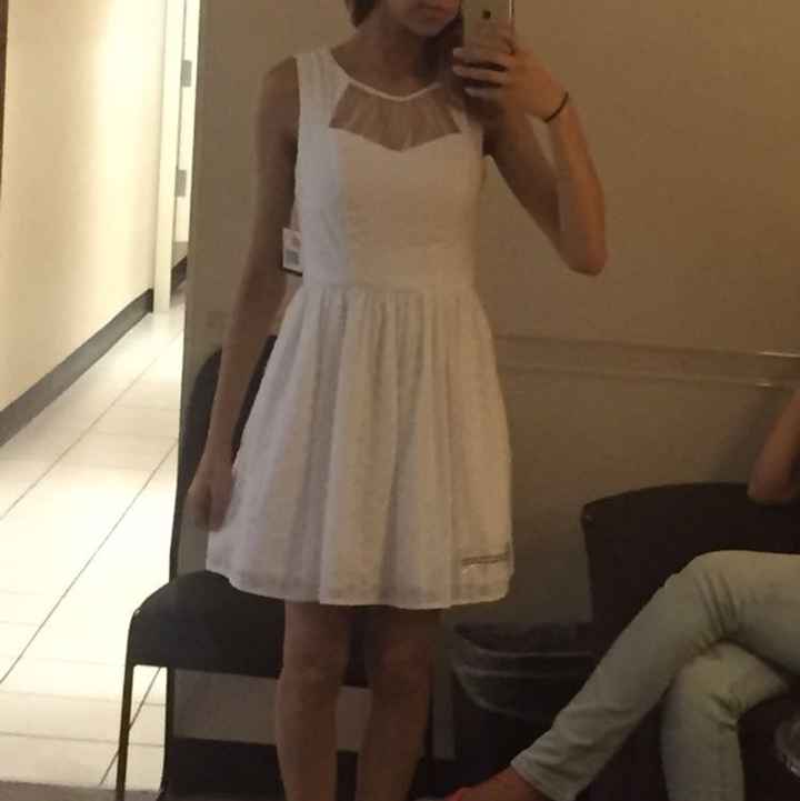 Engagement party dress