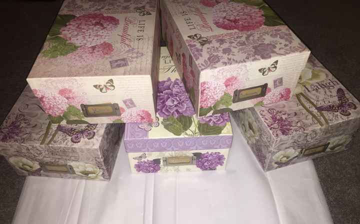 Bridesmaid boxes done!