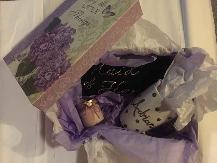 Bridesmaid boxes done!