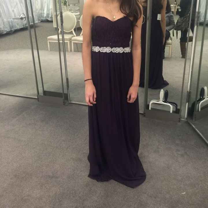Bridesmaids dress "drama"