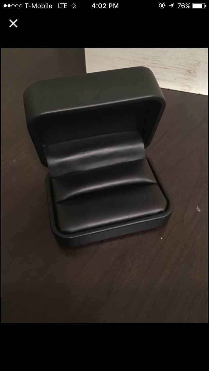 Ring box for ceremony