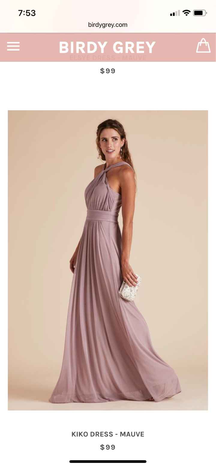 Bridesmaid dresses (dusty rose or mauve) - 1