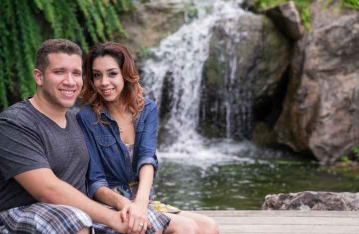 Proposal surprise photo shoot and video at botanic gardens!