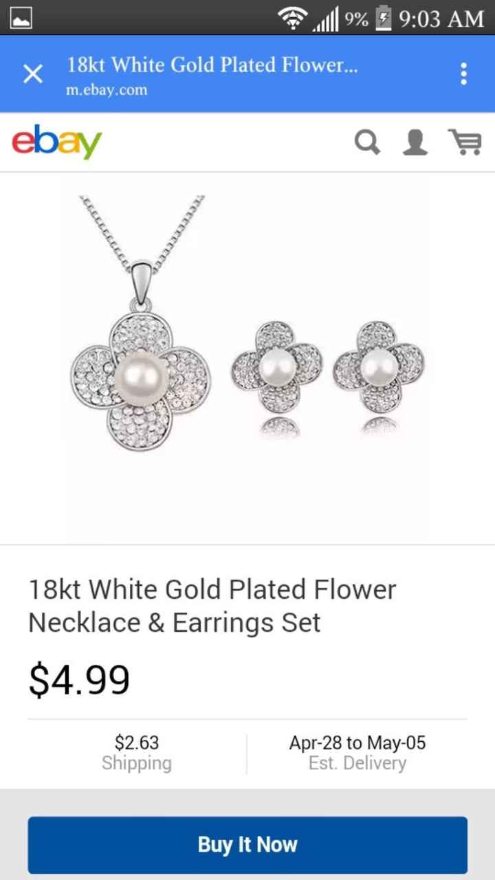 Bridesmaid jewelry help