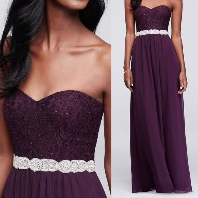 Mix and match bridesmaids dresses!