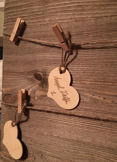 Table escort cards