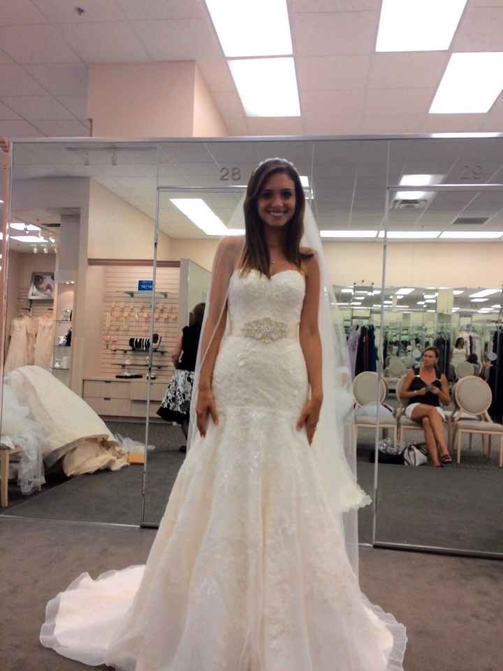 Having second thoughts about my dress