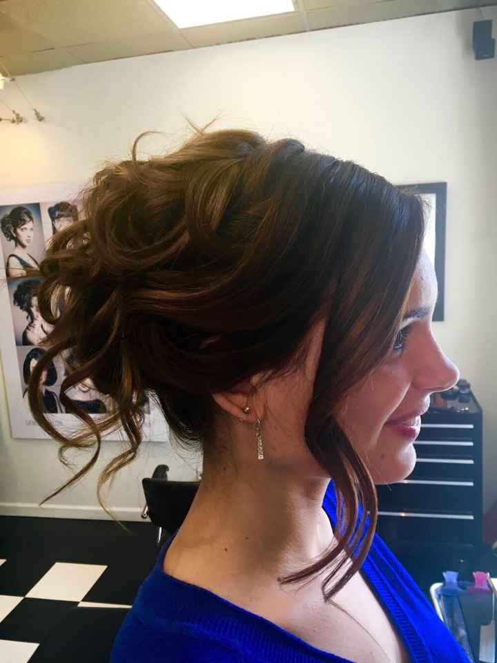 I had my makeup trial today! What do you think?