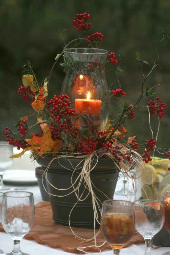 I want to see YOUR centerpieces (or ideas you have)