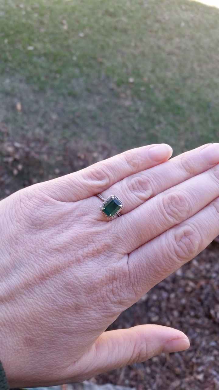 Show Me Your Nontraditional Engagement/Wedding Rings!