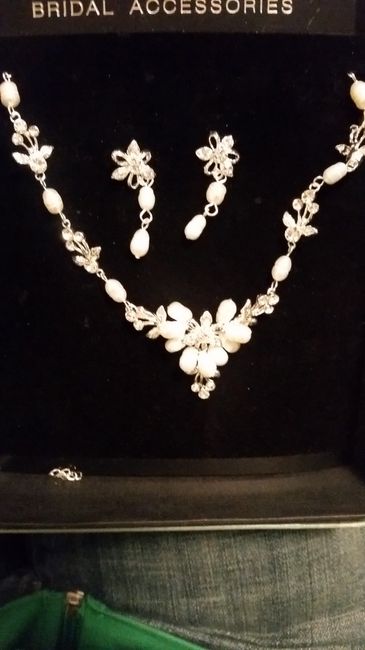 Wedding day jewels!