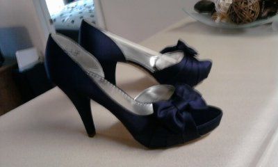 My shoes, looking for one more pair.