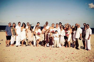 Anyone have beach wedding photos I can look at?