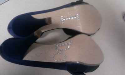 My shoes, looking for one more pair.