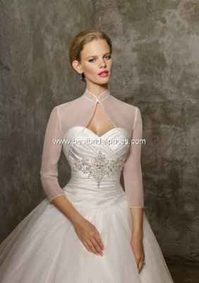 Bridal bolero? Will you cover your arms?