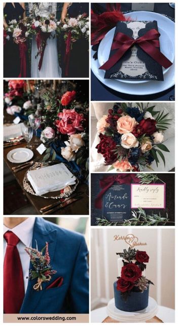 What colors did you choose for your wedding? 11
