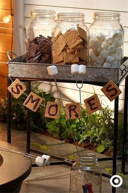 Smores Bar...anyone have pictures of theirs? 7