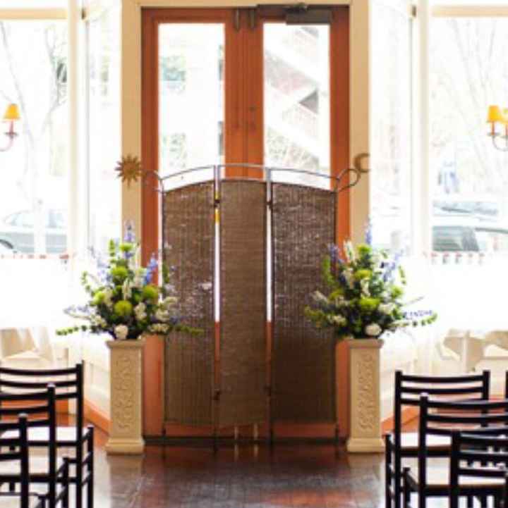 Thoughts on this screen for ceremony? - 2