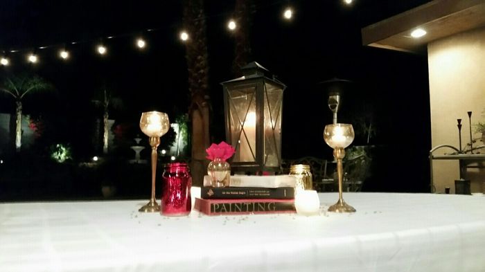 Centerpieces are done!