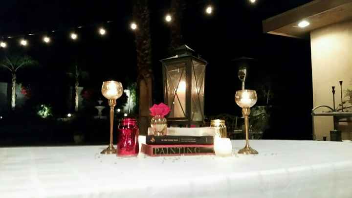 Centerpieces are done!