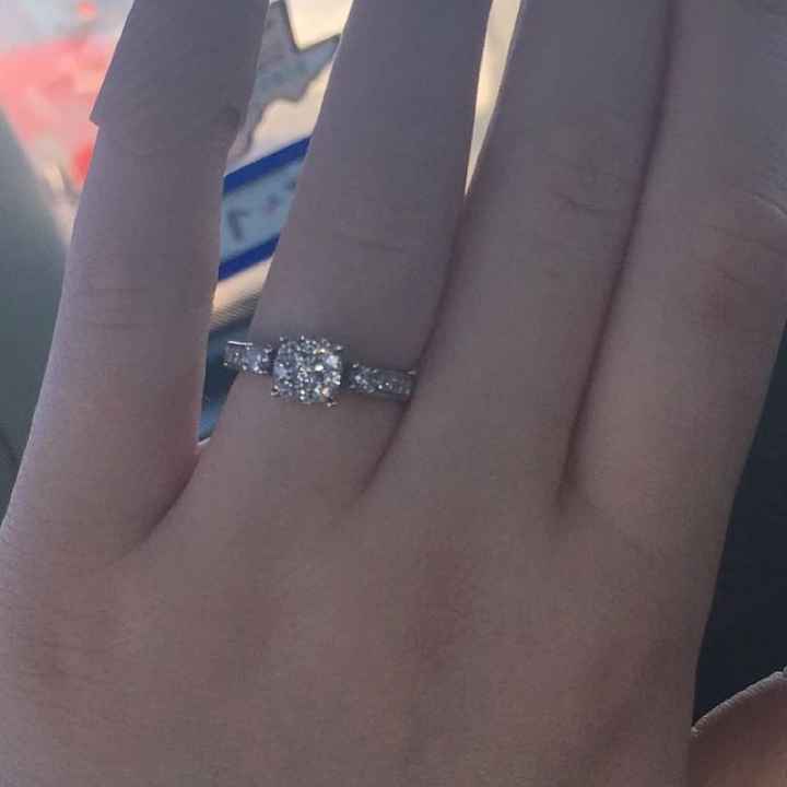 Let's see those rings! And for the Mrs lets see the bands with it ! I LOVE seeing everyone's bling:)