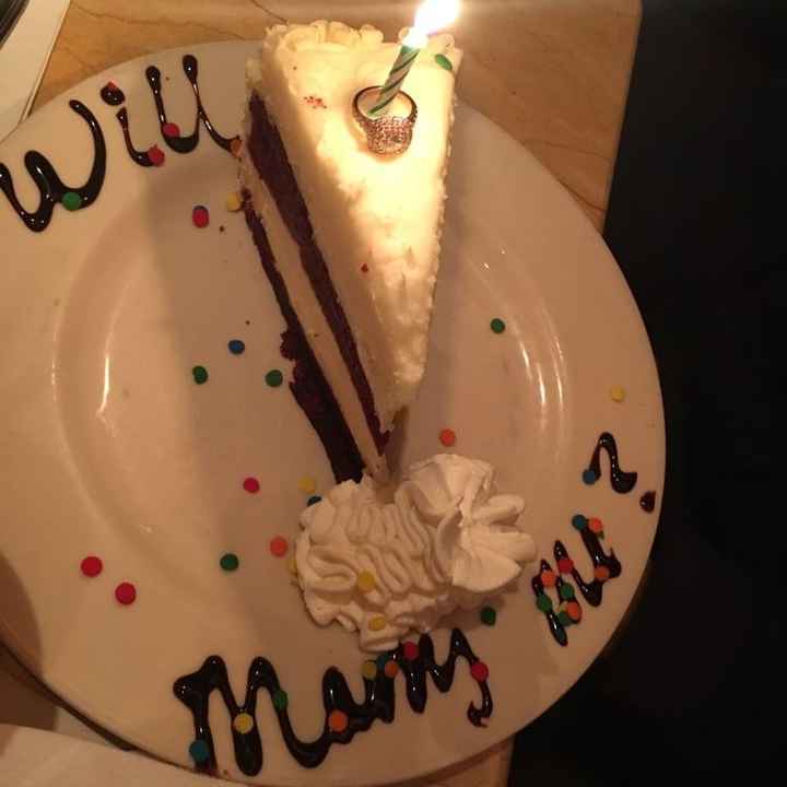 NWR:How did you FS pop the question?