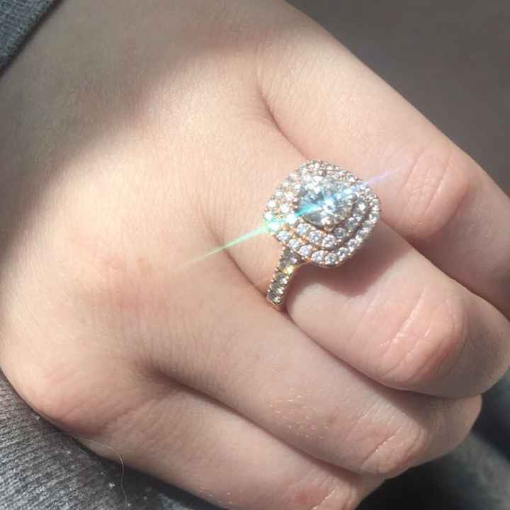 Lets see those beautiful engagement rings