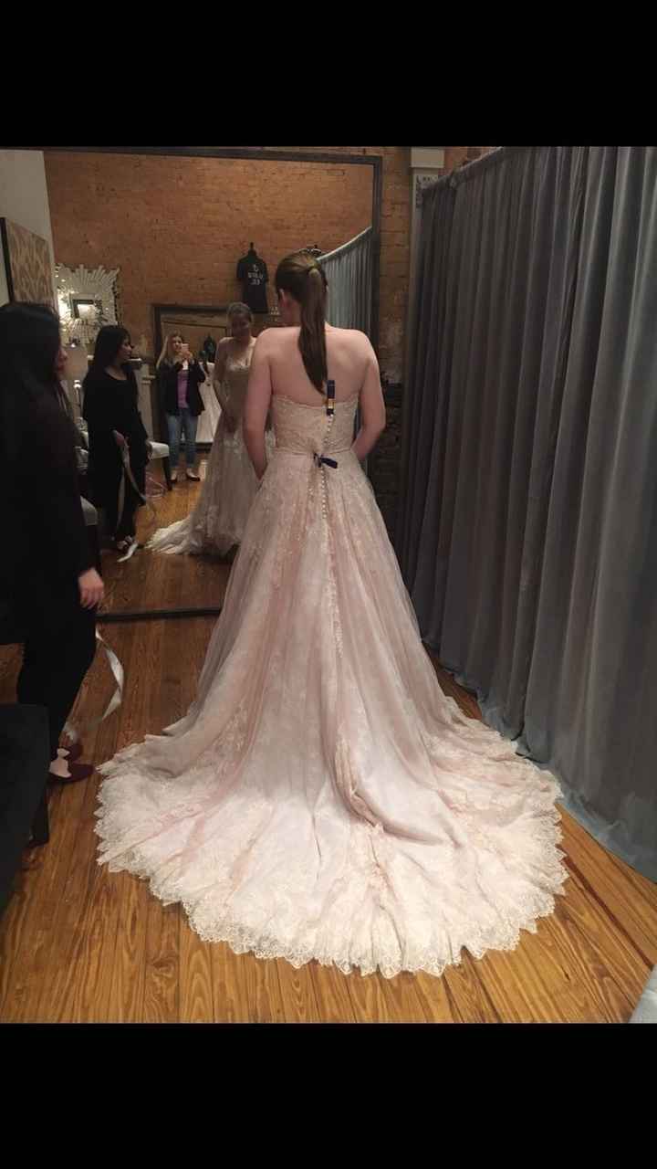 Let's see your wedding dresses.