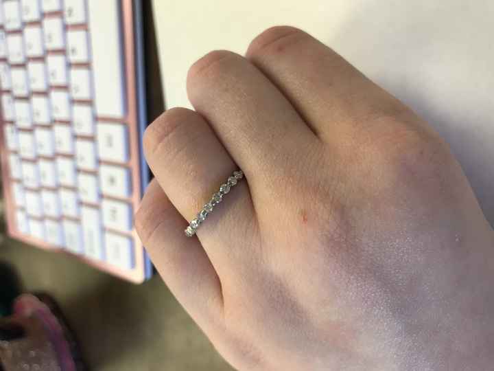 I got my wedding band! Show me yours!