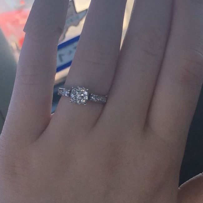 Let's see those rings! And for the Mrs lets see the bands with it ! I LOVE seeing everyone's bling:)