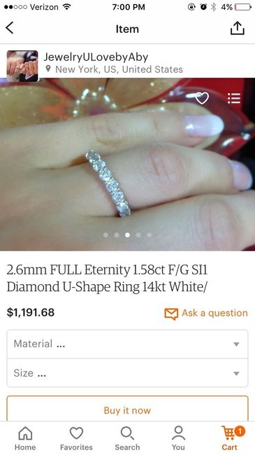 Wedding band question (ring)