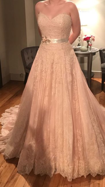 Let's see your wedding dresses.