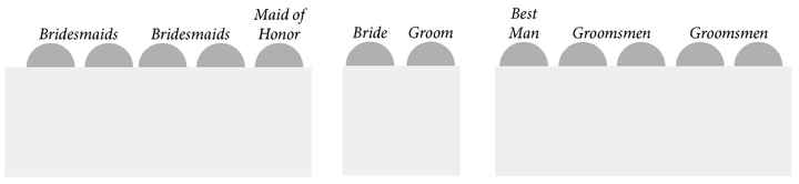 Reception Seating:  Sweetheart Table, Head Table, Or King's Table? - 1