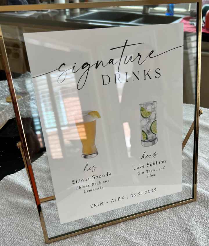 Signature Drinks - 1