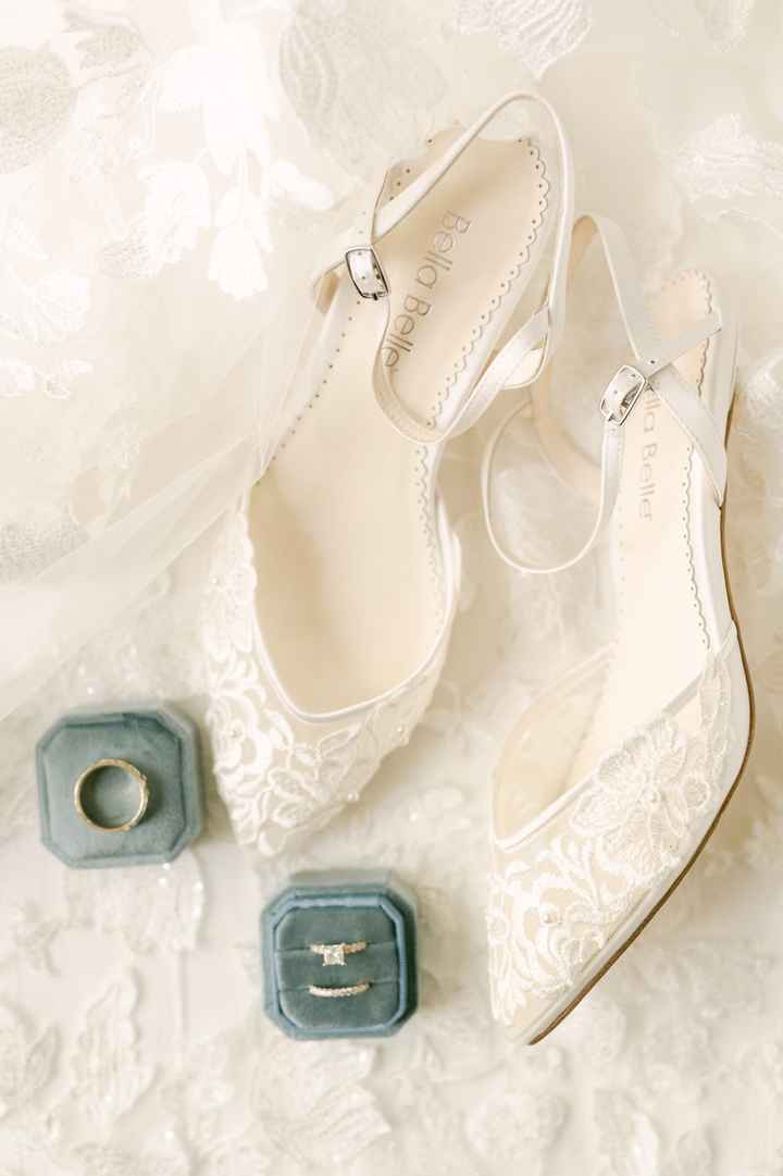 White lace shoes - 1